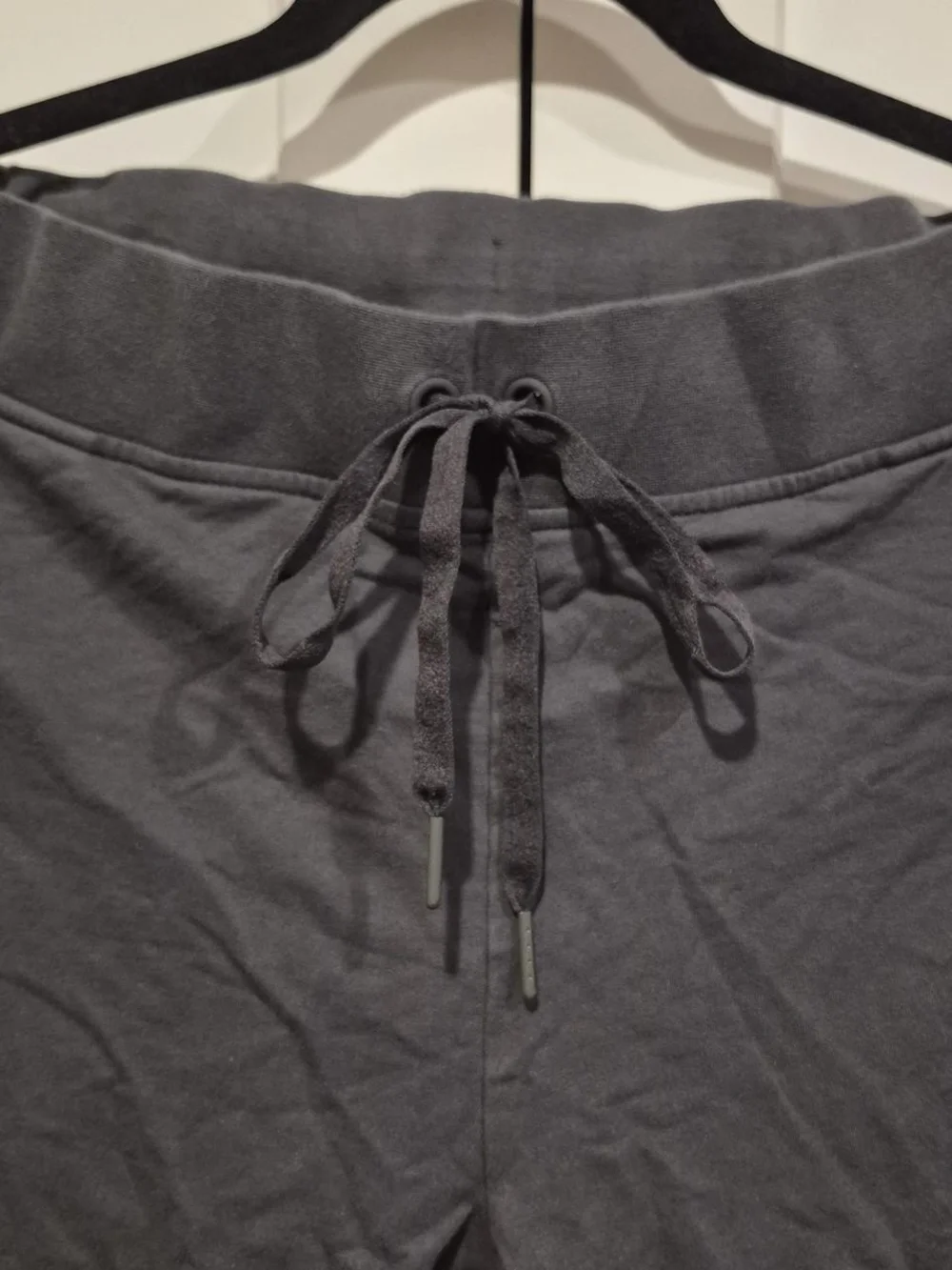 Charcoal Gray Drawstring Leggings